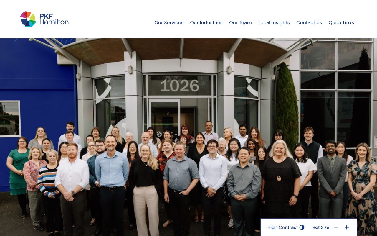 Preview of Accountants on London's website