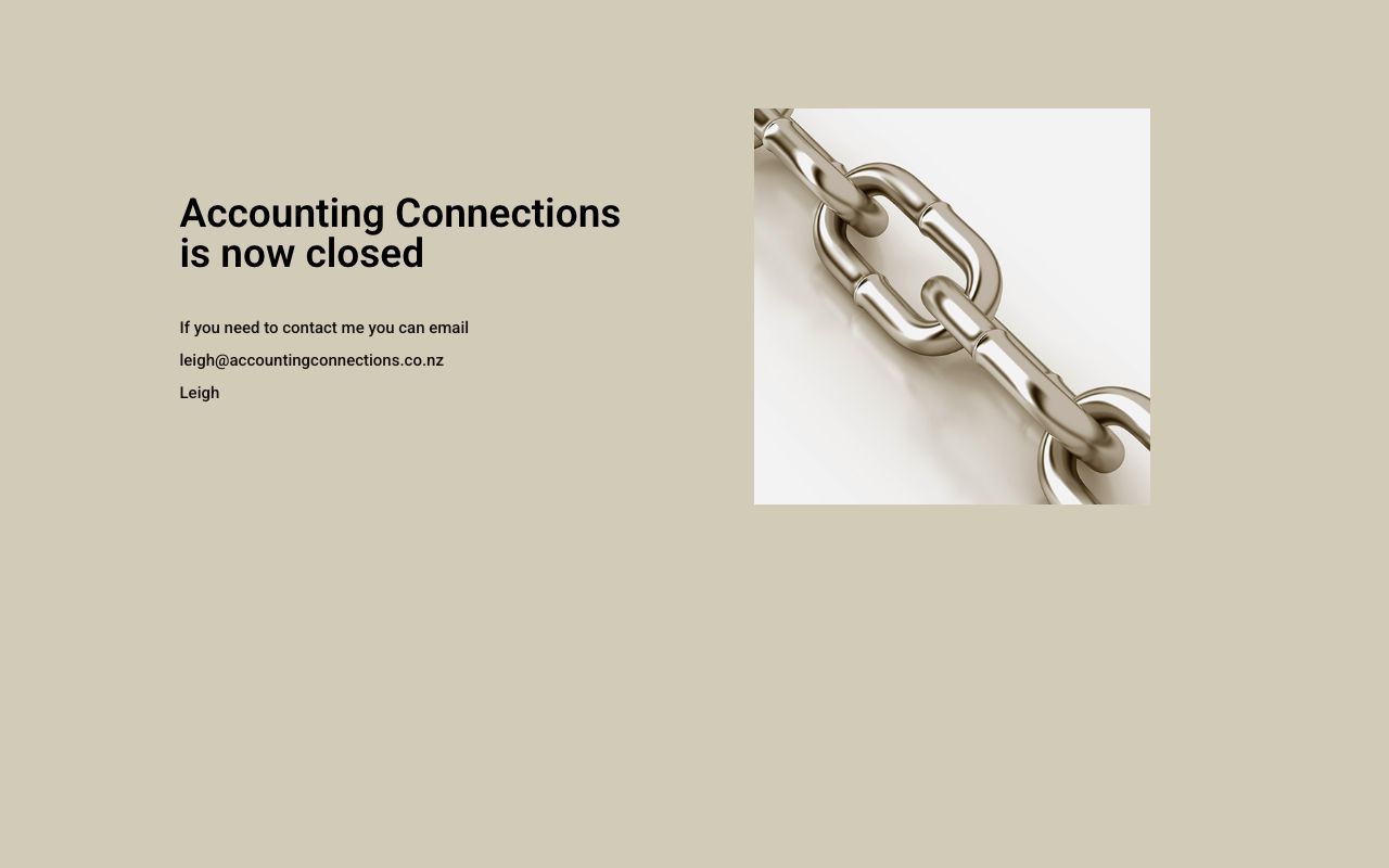 Preview of Accounting Connections's website