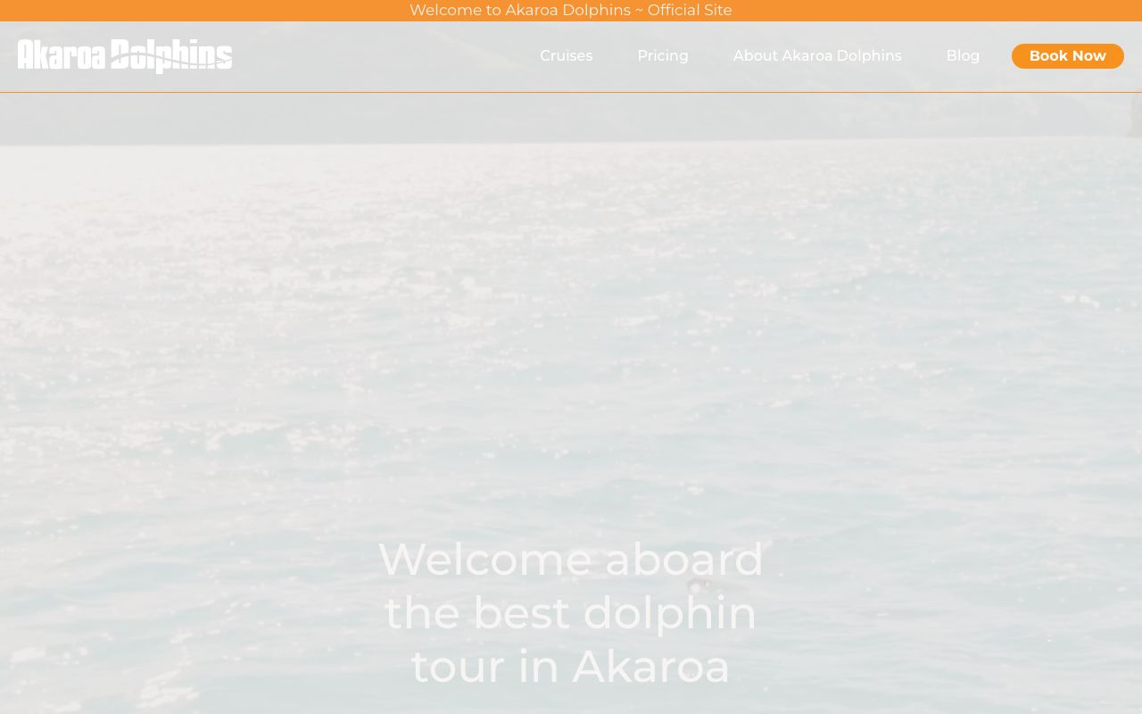 Preview of Akaroa Dolphins's website