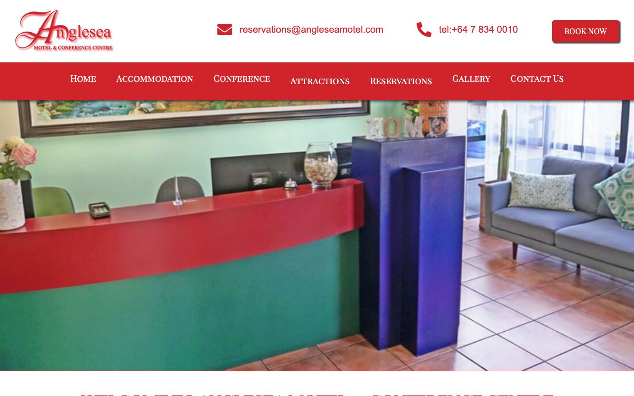 Preview of Anglesea Motel and Conference Center's website