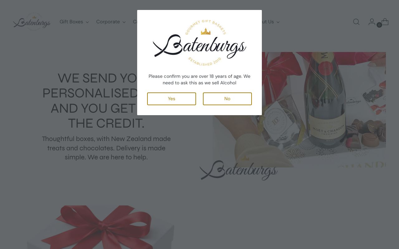 Preview of Batenburgs's website