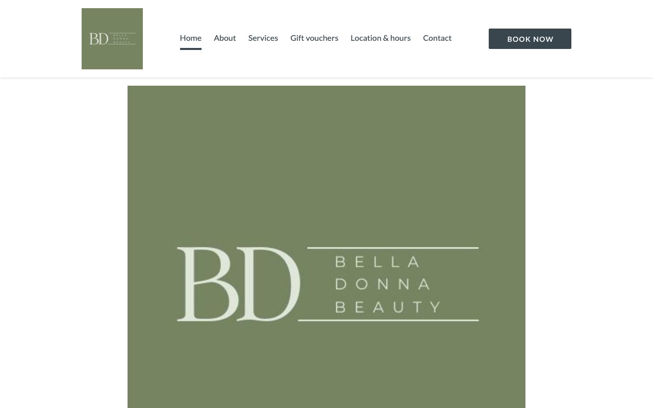 Preview of Bella Donna Beauty's website