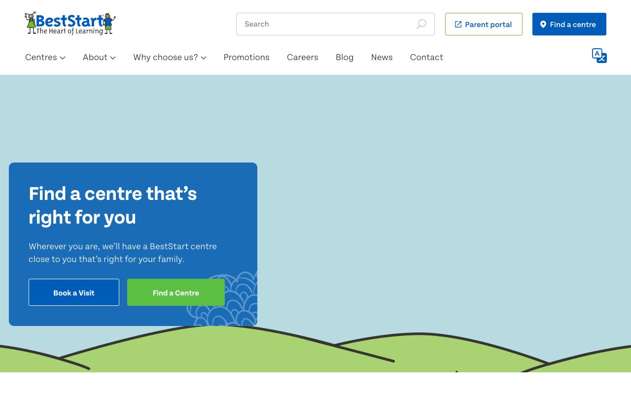 Preview of BestStart Abacus's website