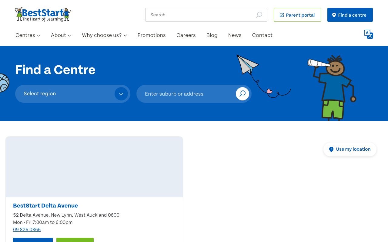 Preview of BestStart Fendalton's website