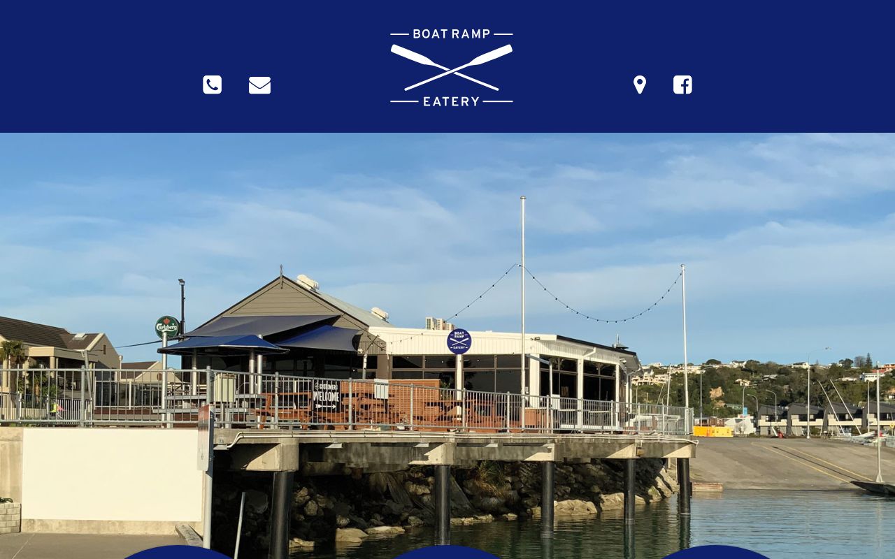 Preview of Boat Ramp Eatery's website
