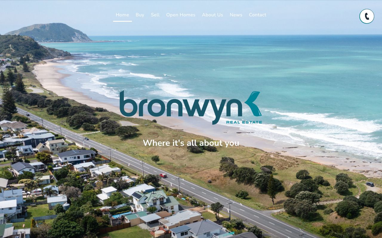 Preview of Bronwyn Kay's website