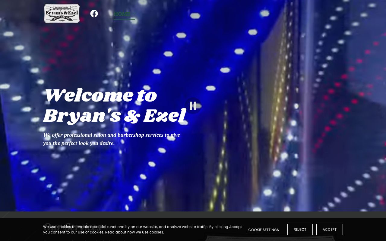 Preview of Bryan's &Ezel's website