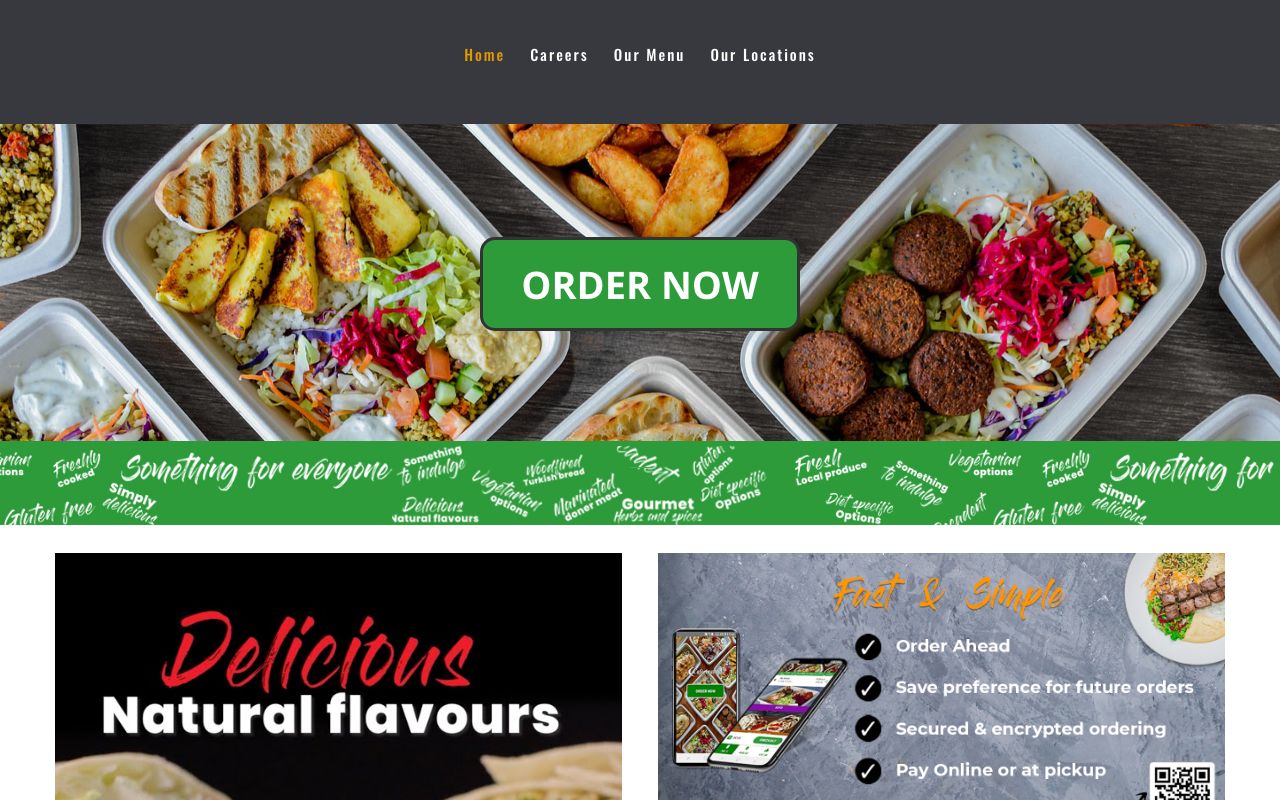 Preview of Cafe Anatolia Turkish Cuisine's website