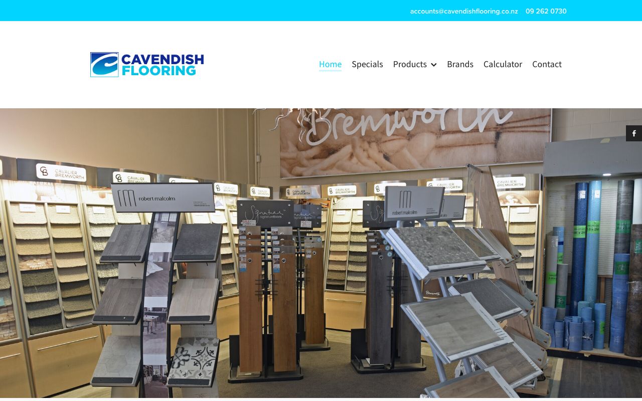 Preview of Cavendish Carpets's website