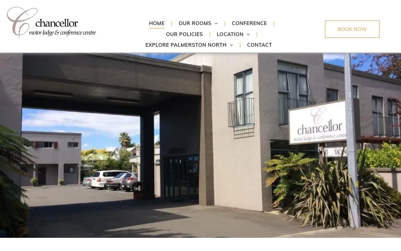 Preview of Chancellor Motor Lodge's website