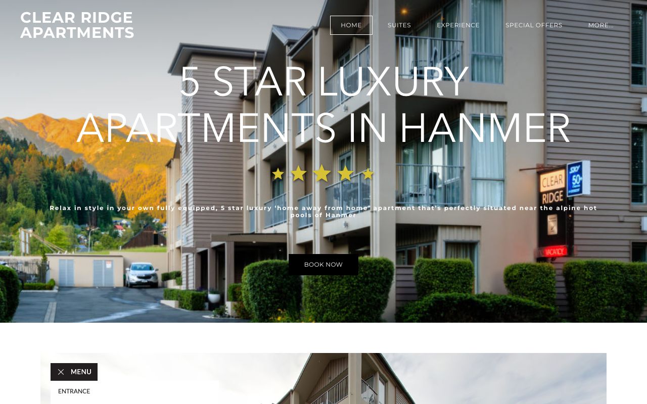 Preview of Clear Ridge Apartments's website