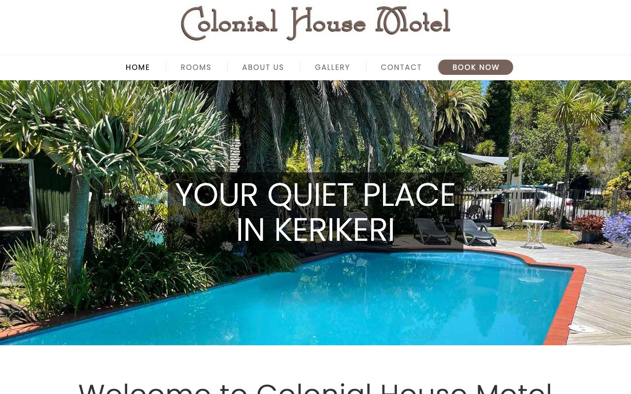 Preview of Colonial House Motel's website