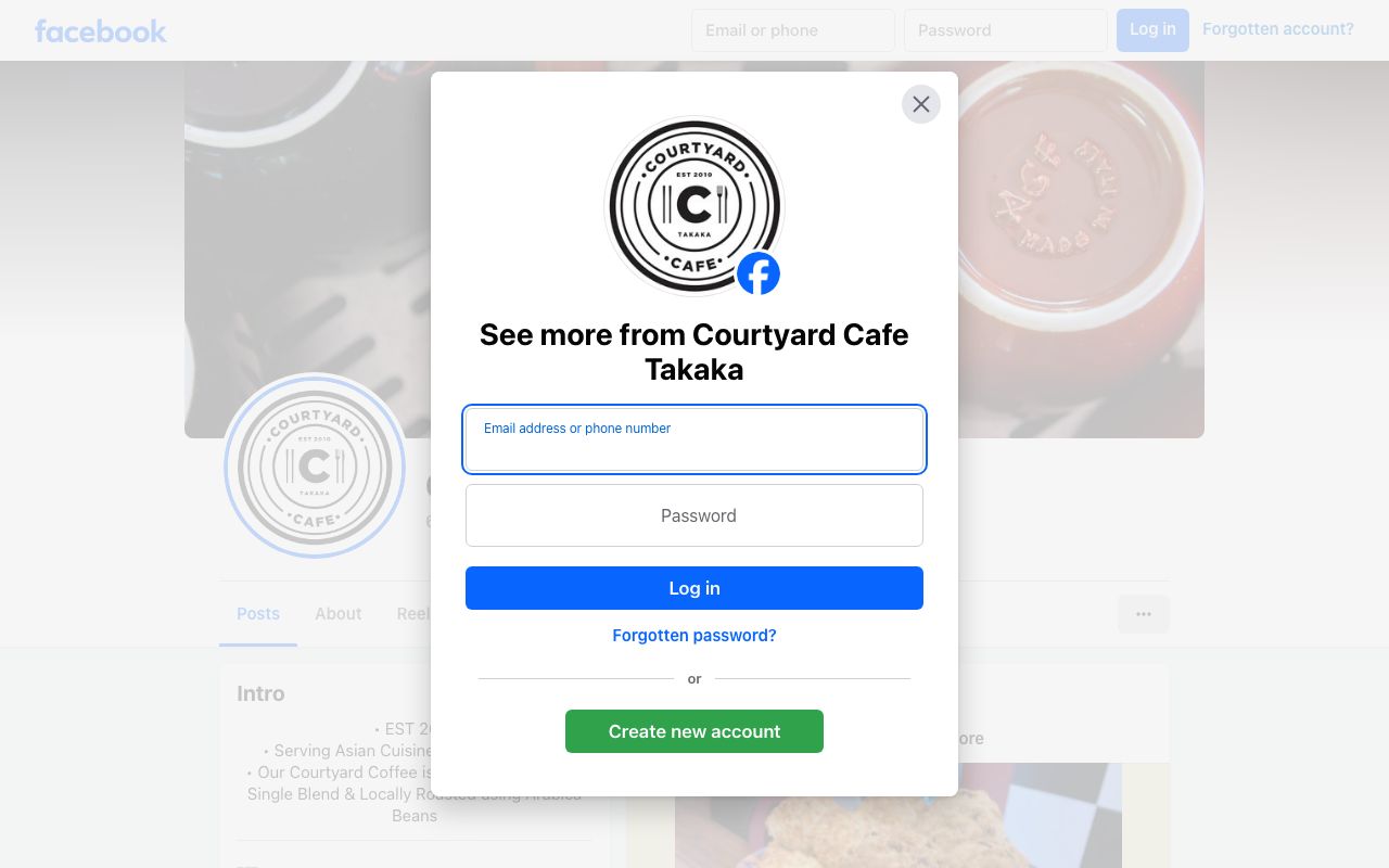 Preview of Courtyard Cafe Takaka's website
