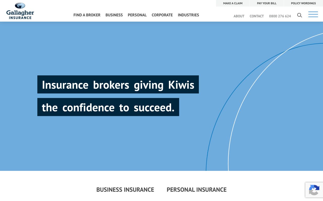 Preview of Crombie Lockwood's website