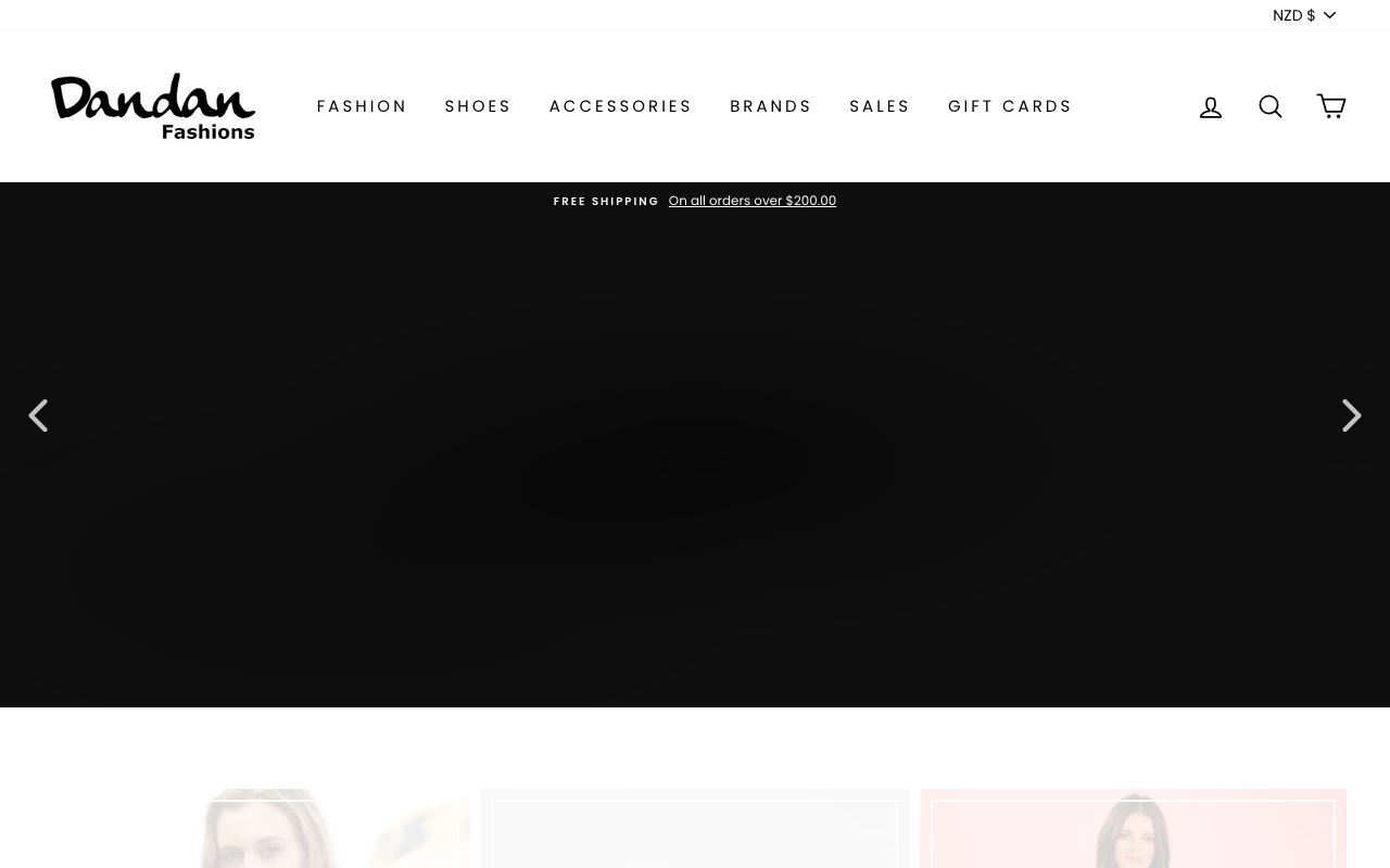 Preview of Dandan Fashions's website