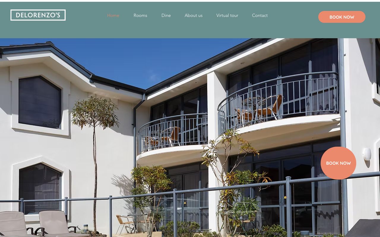 Preview of Delorenzo's Studio Apartments's website