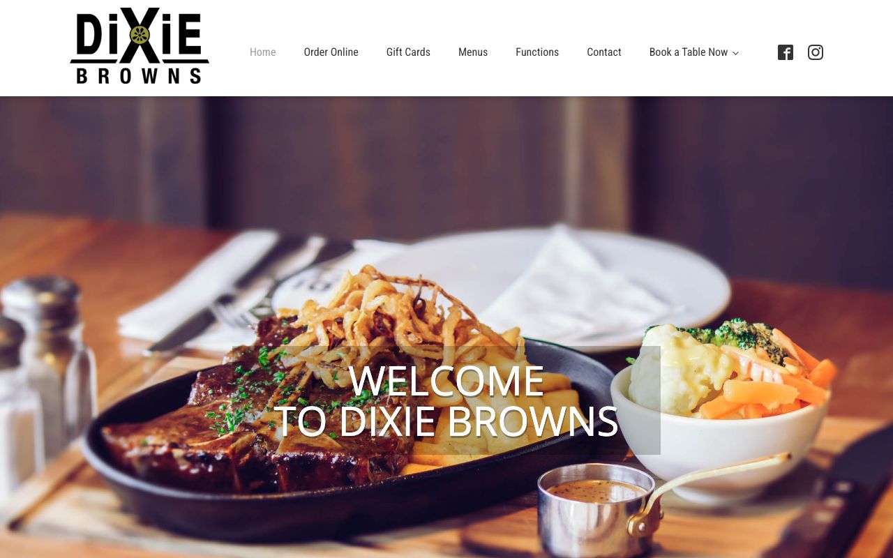 Preview of Dixie Browns's website