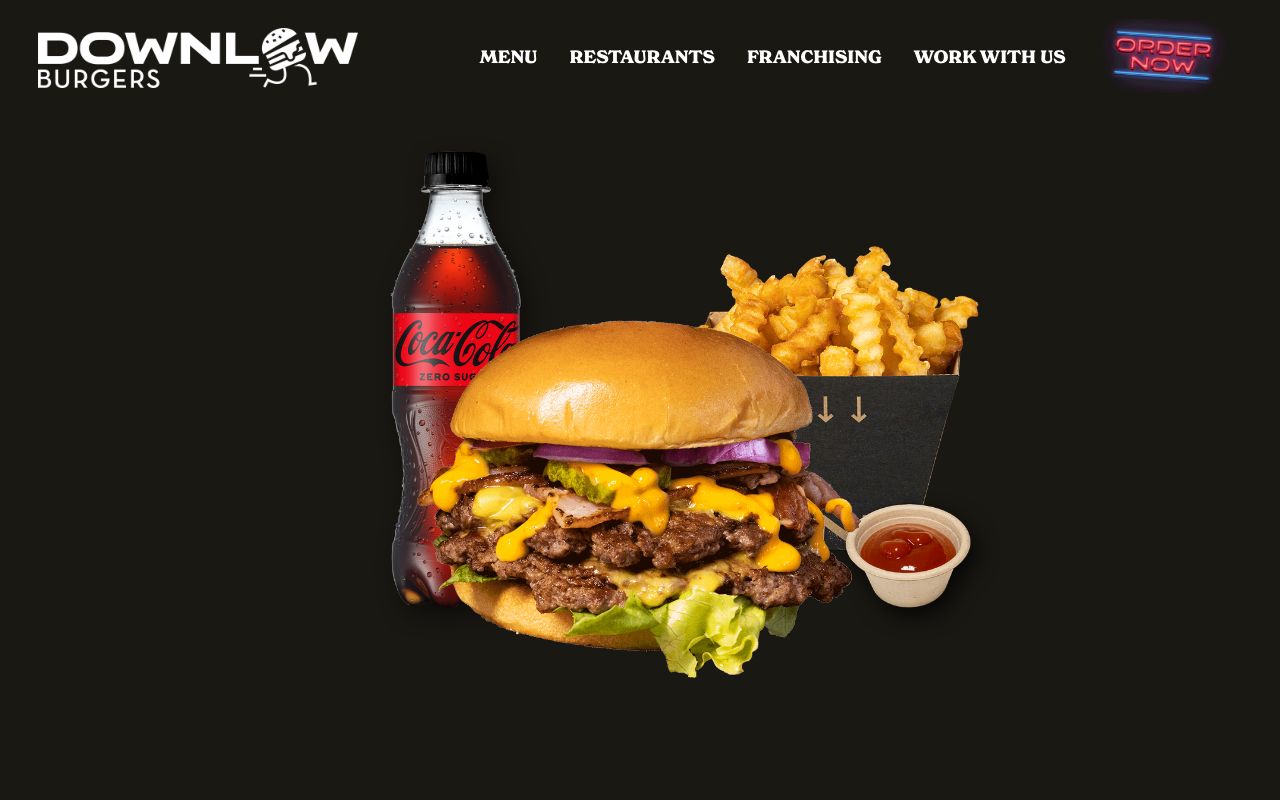 Preview of Downlow's website