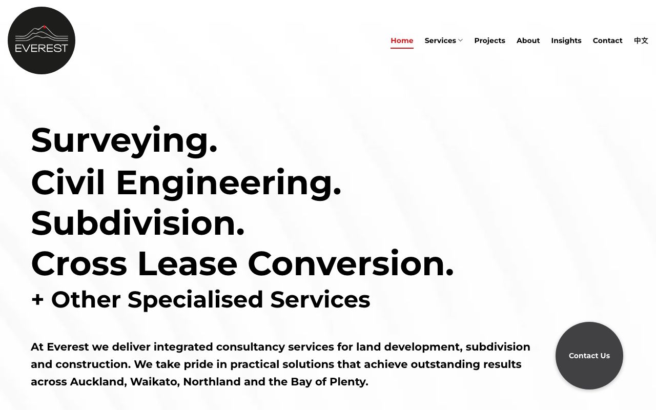 Preview of Everest Consultants's website