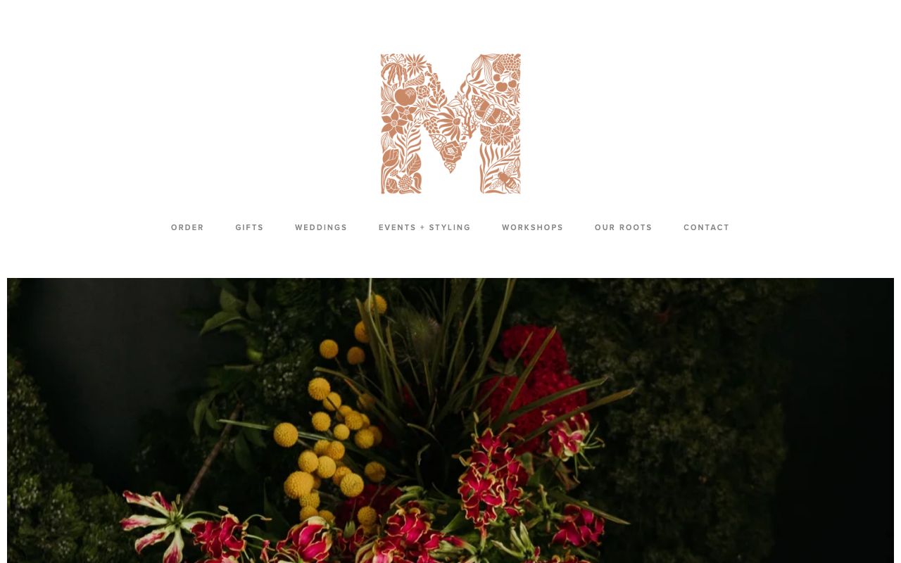 Preview of Flowers Manuela's website