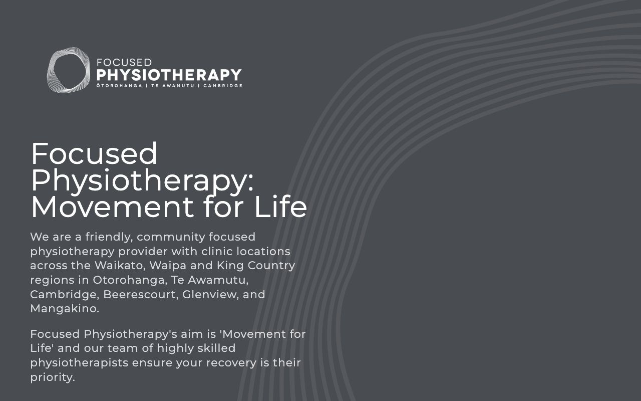 Preview of Focused Physiotherapy's website