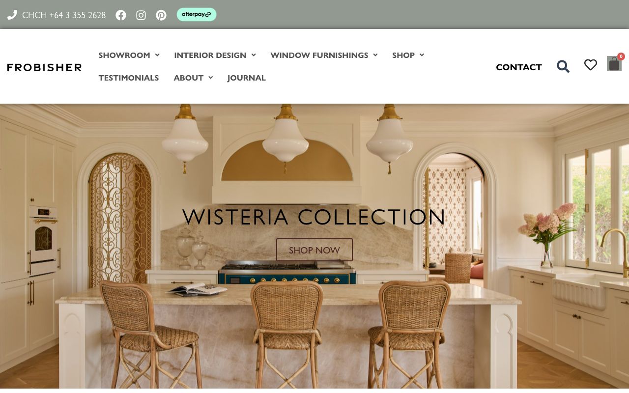 Preview of Frobisher's website