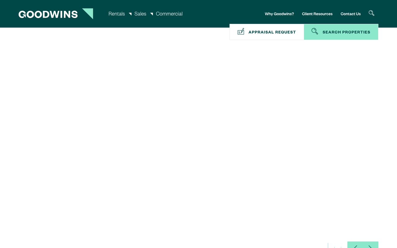Preview of Goodwins Property Management's website