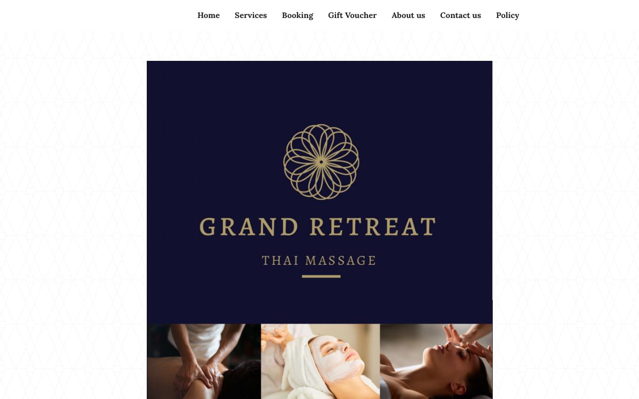 Preview of Grand Retreat Thai Massage's website