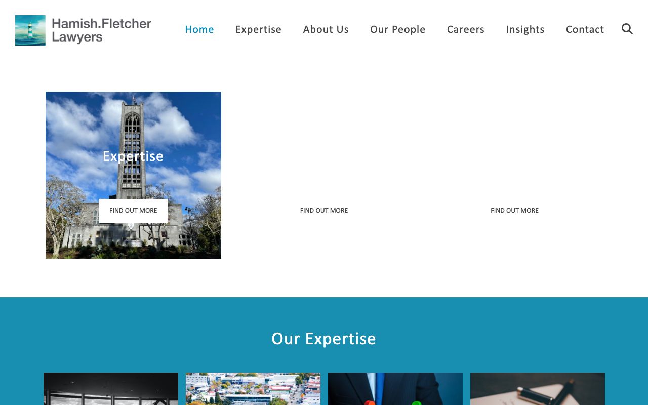 Preview of Hamish.Fletcher Lawyers's website