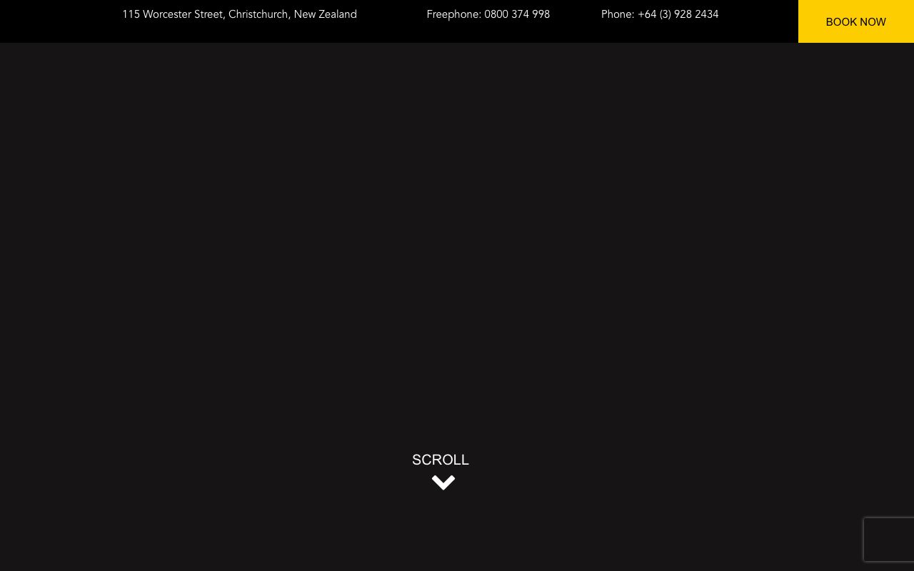 Preview of Hotel 115's website
