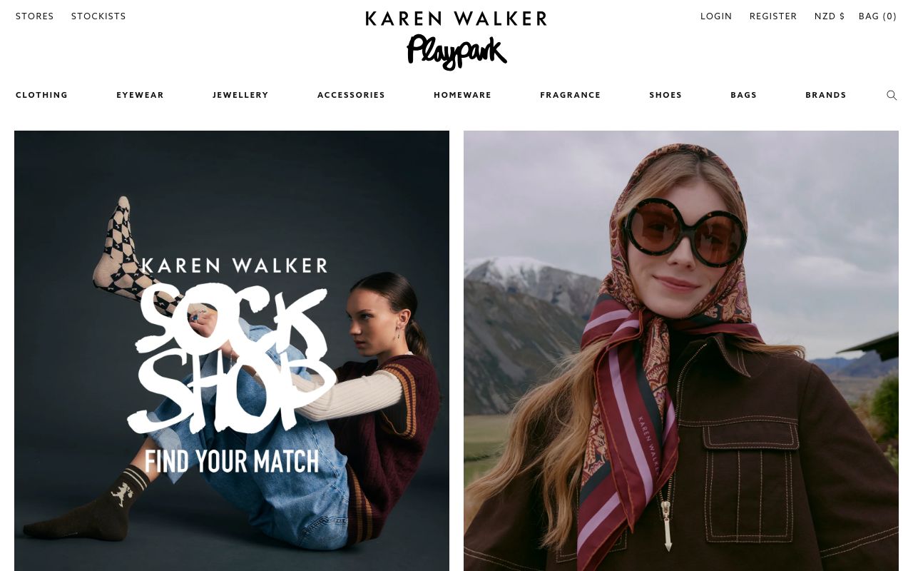 Preview of Karen Walker's website