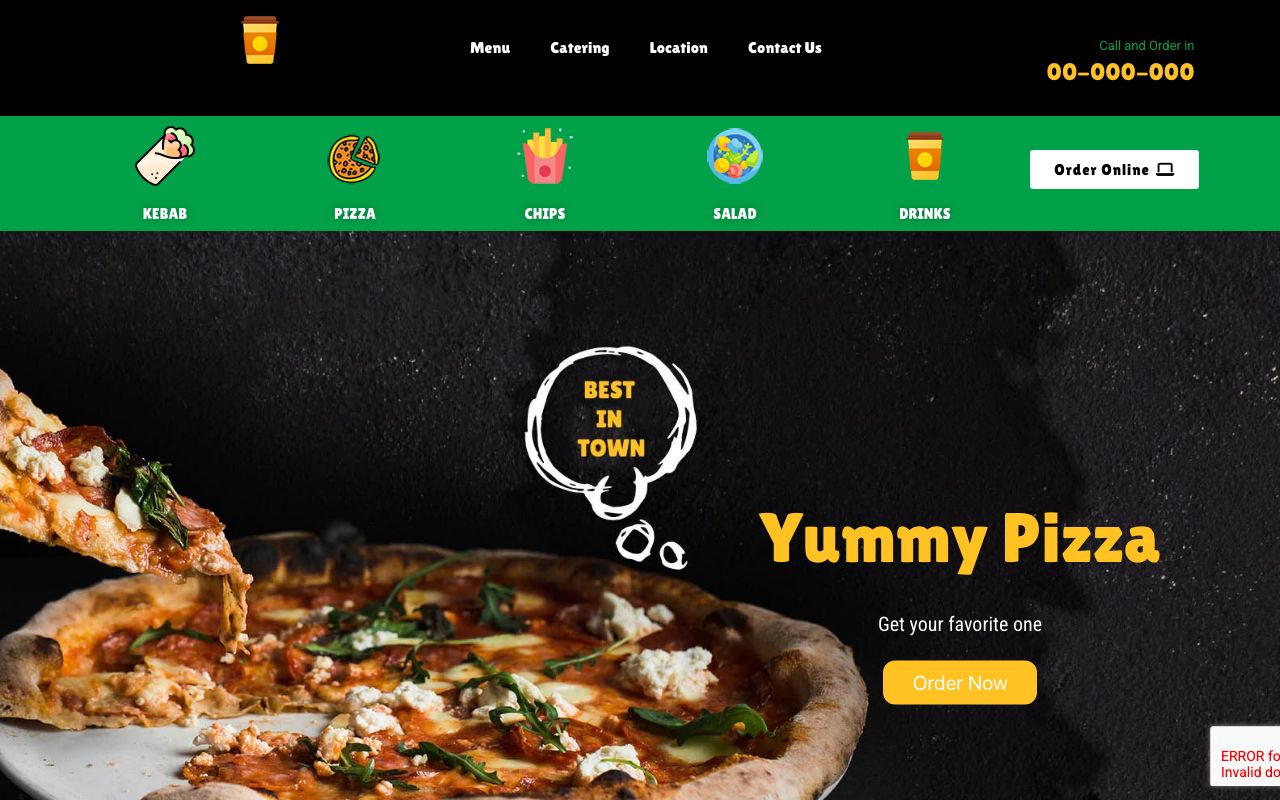 Preview of Kebab Kitchen's website