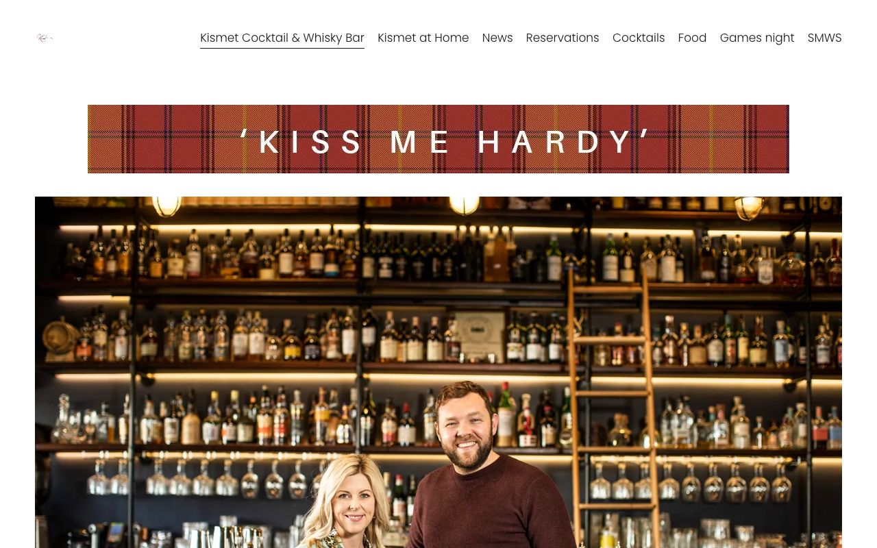 Preview of Kismet's website