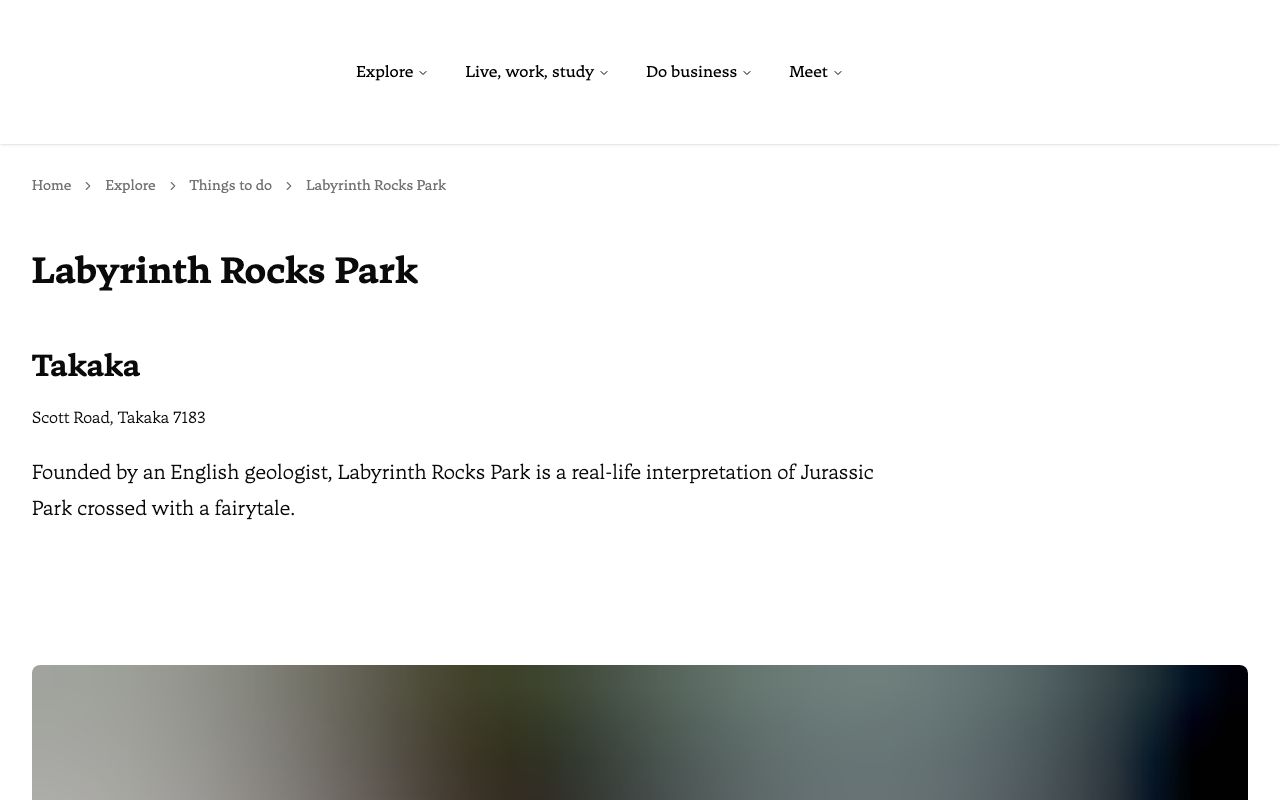 Preview of Labyrinth Rocks's website