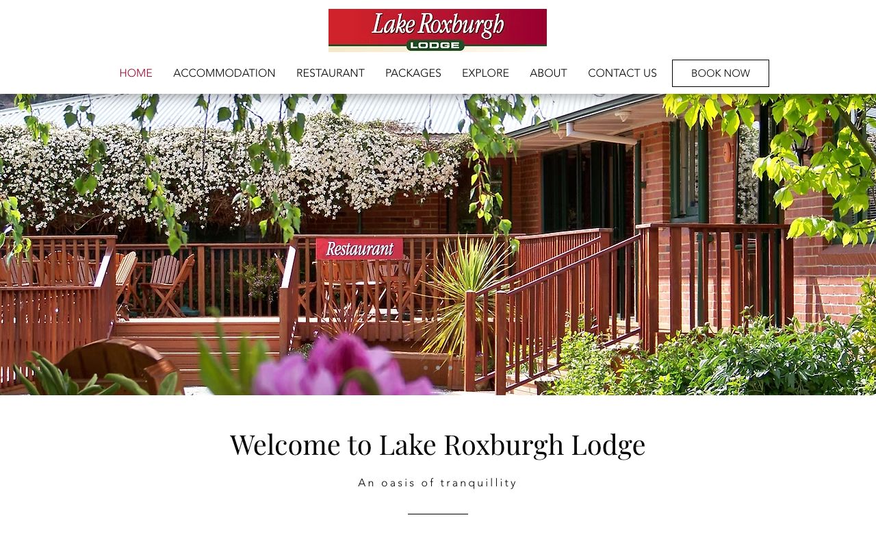 Preview of Lake Roxburgh Lodge's website