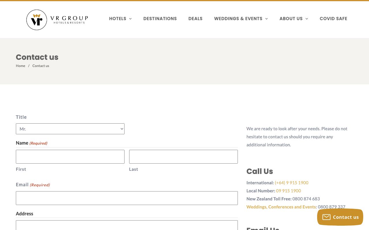 Preview of Lakeside's website