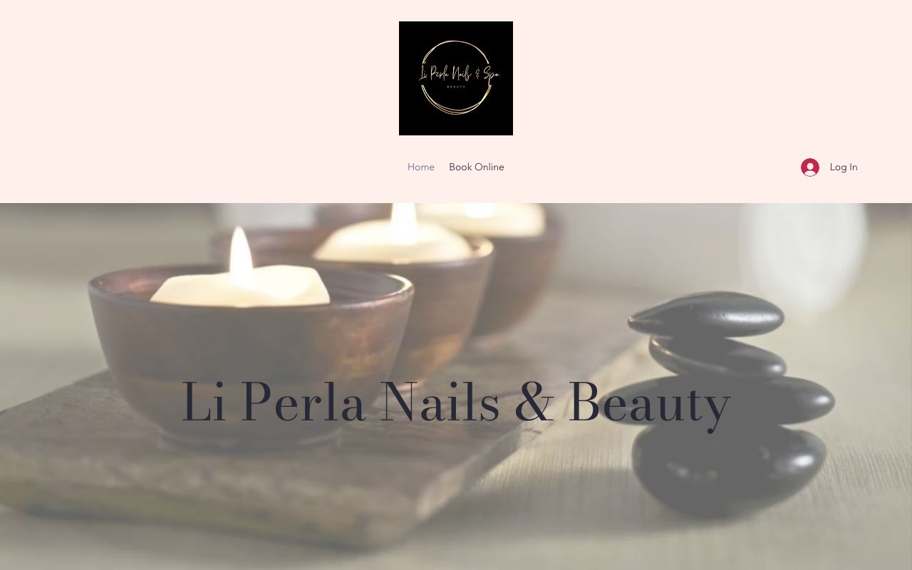 Preview of Li Perla Nails & Spa's website