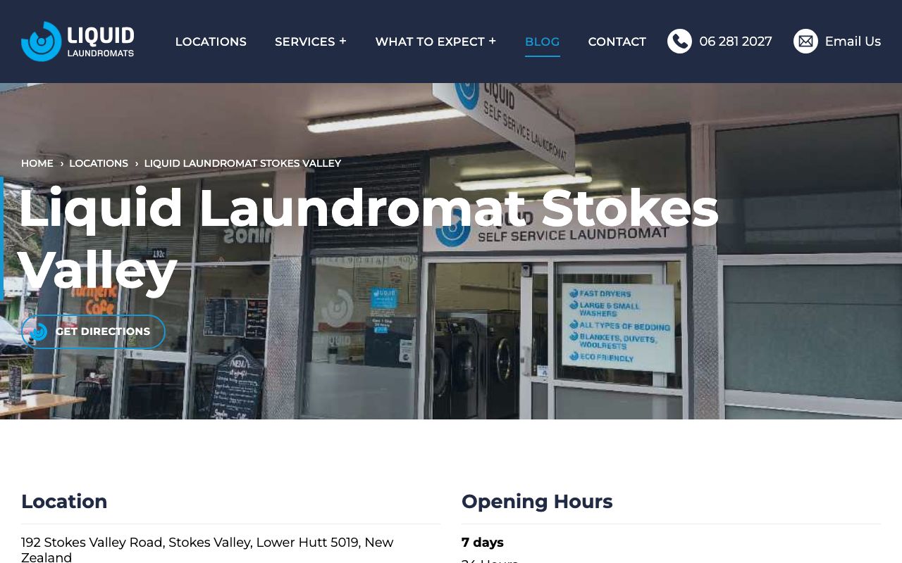 Preview of Liquid Self Service Laundromat's website