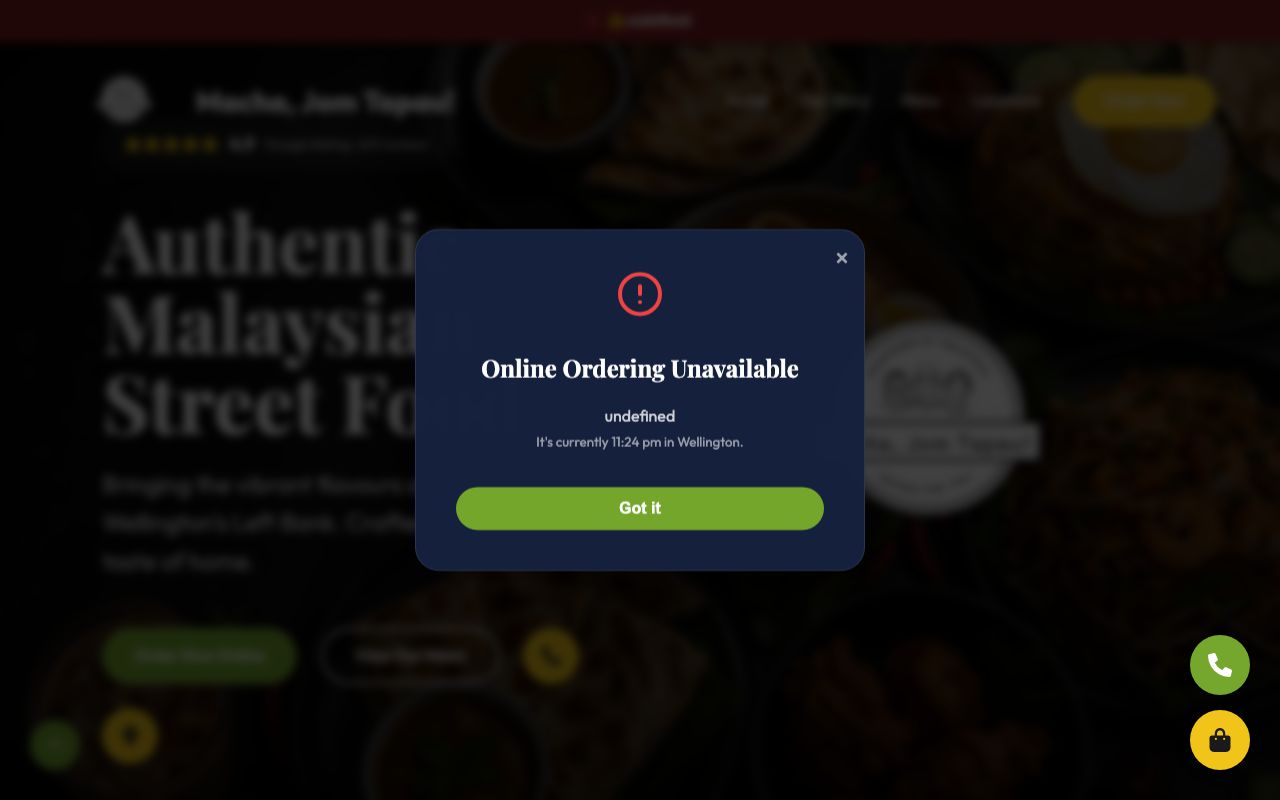 Preview of Macha, Jom Tapau's website