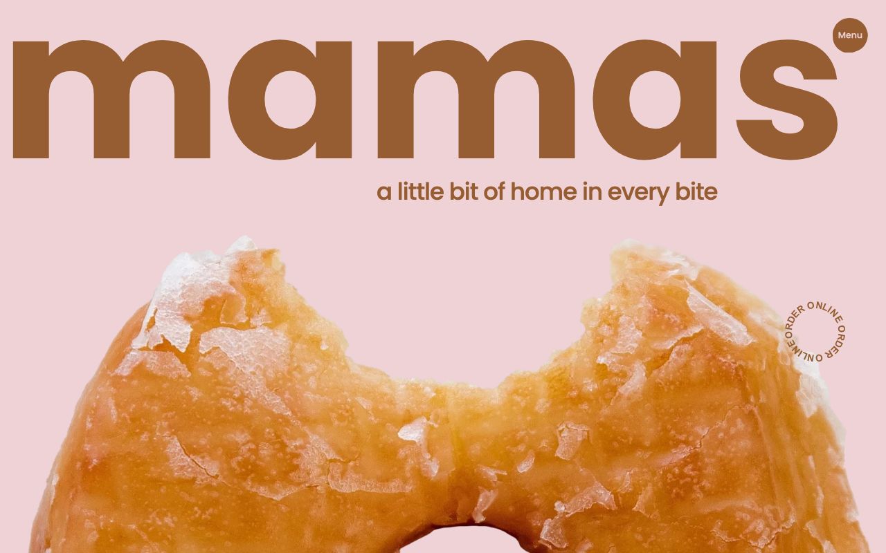 Preview of Mamas Donuts's website