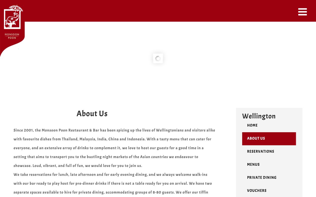 Preview of Monsoon Poon's website