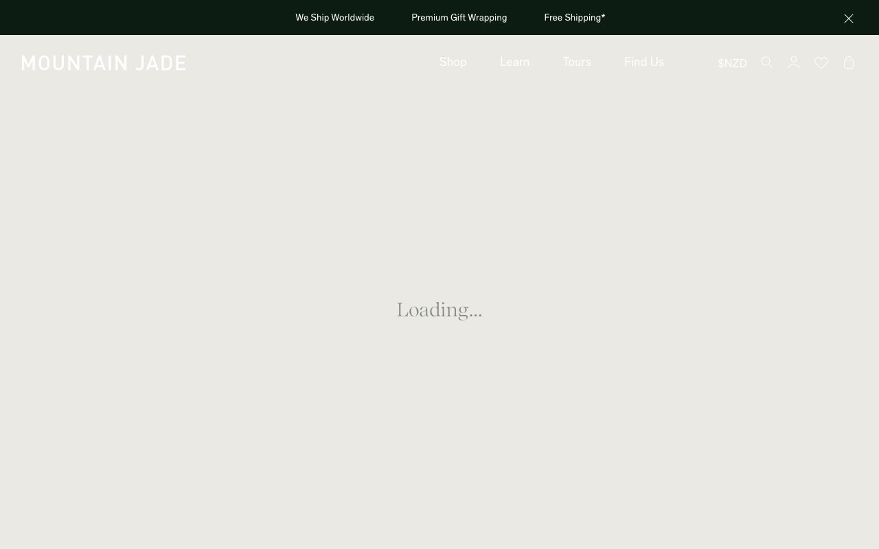 Preview of Mountain Jade Hokitika's website