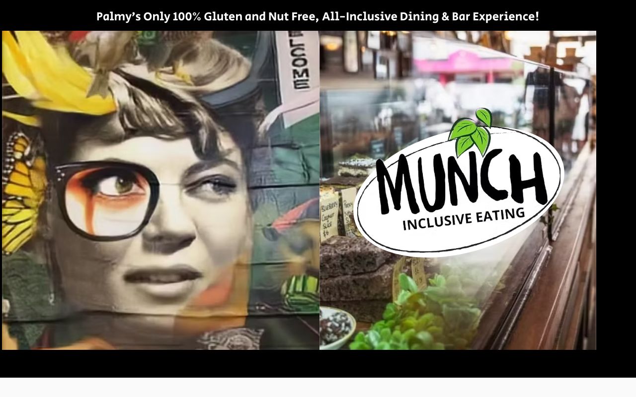 Preview of Munch's website