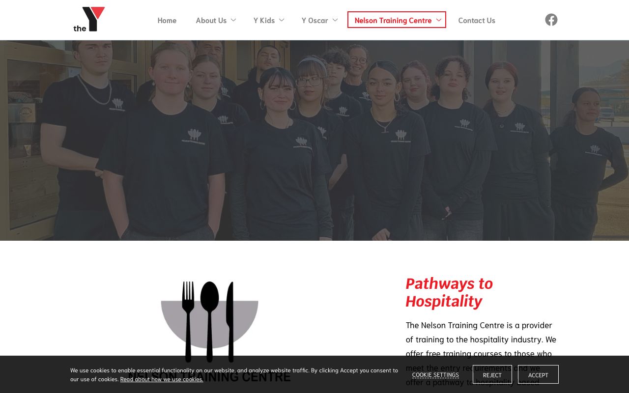 Preview of Nelson Training Centre's website