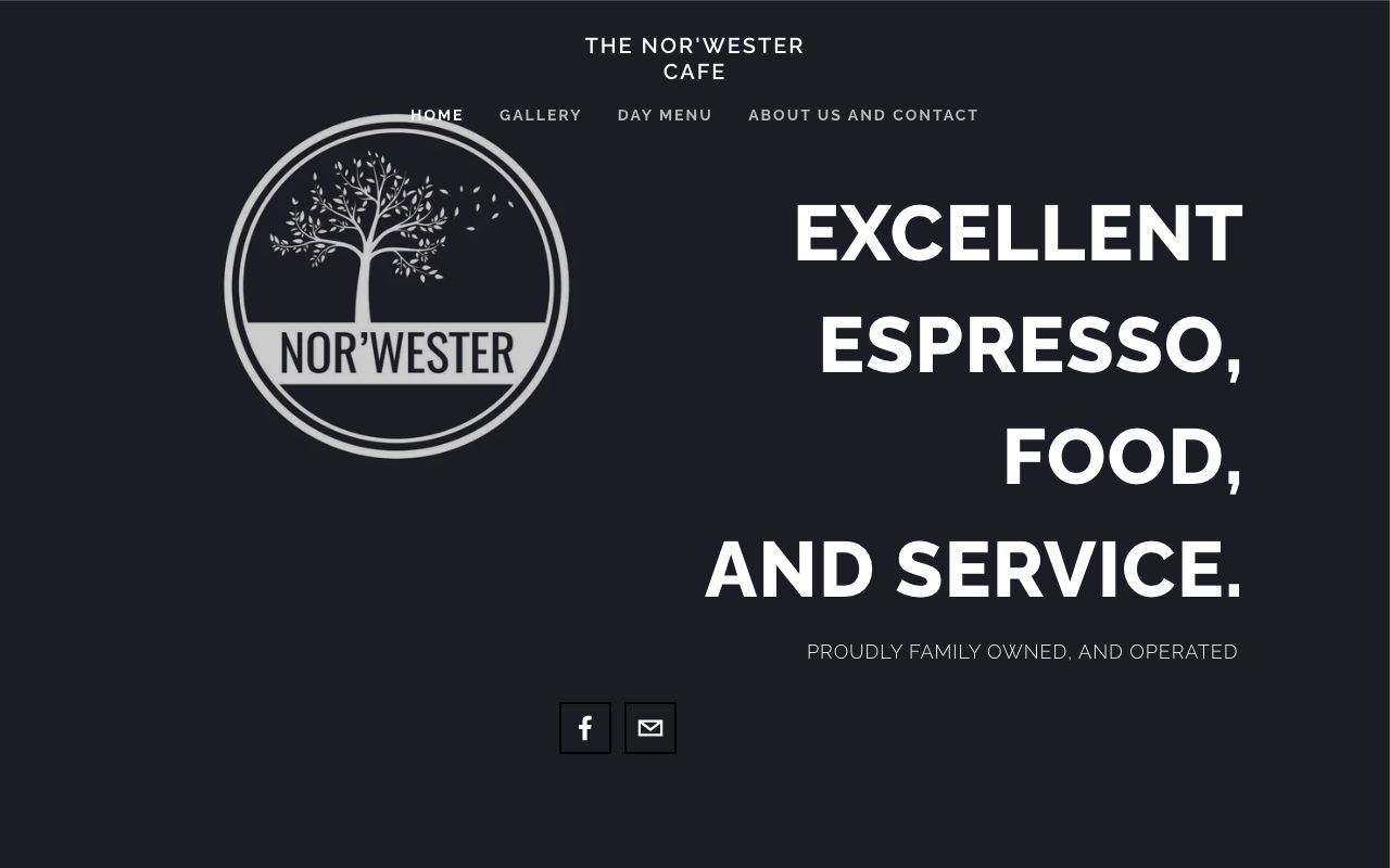 Preview of Nor'wester's website
