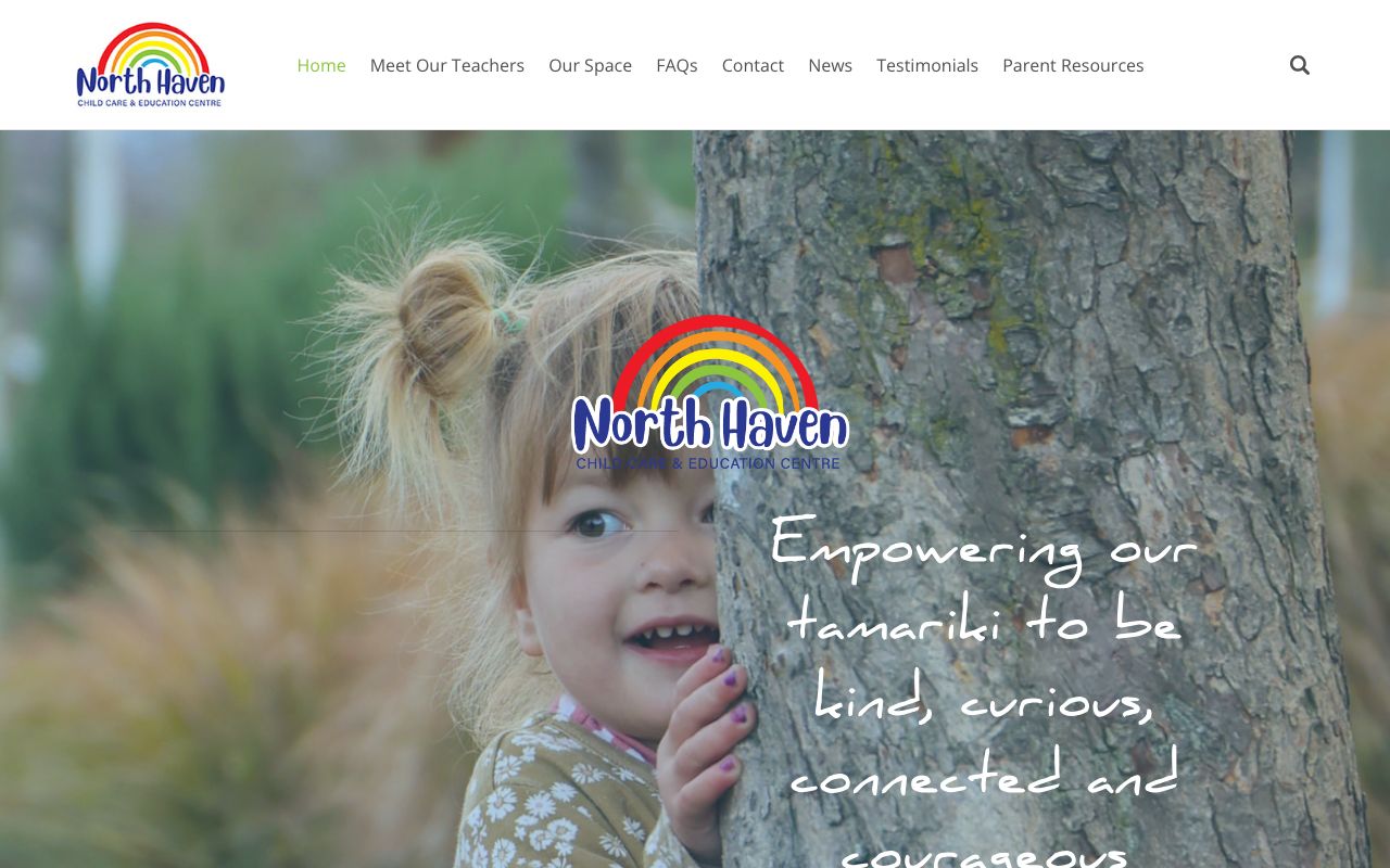 Preview of North Haven Childcare Education Centre's website