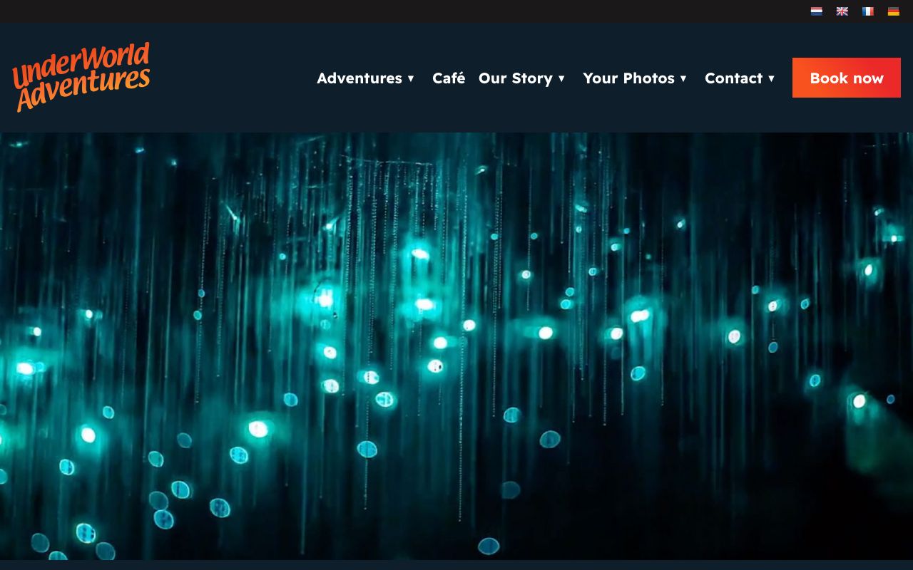 Preview of Norwest Adventures Caverafting Underworld Adventures's website