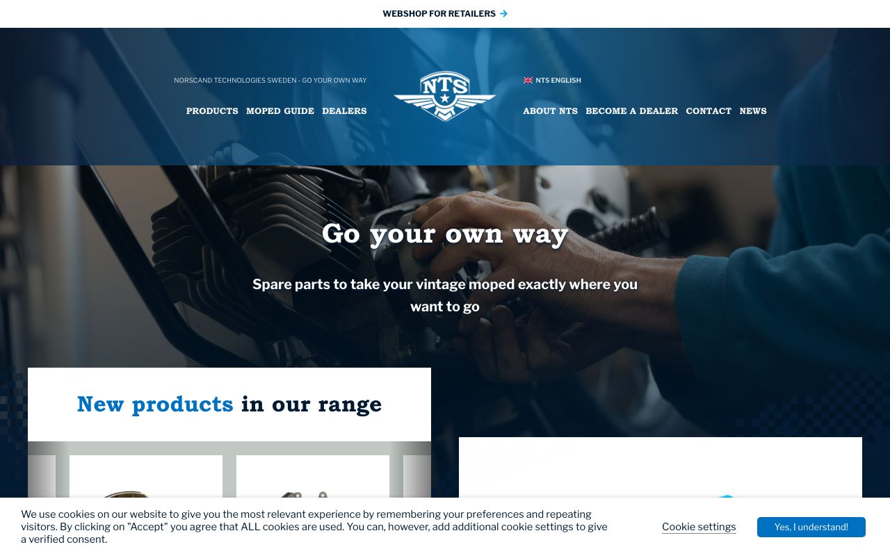 Preview of NSTParts - North Shore Toyota Parts's website
