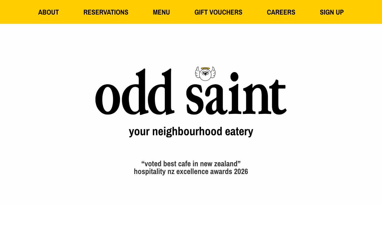 Preview of odd saint's website