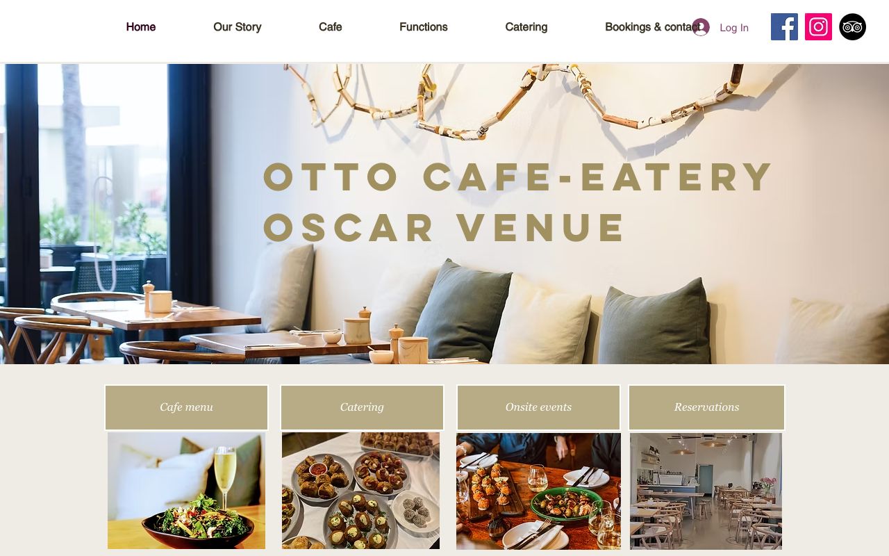 Preview of Oscar & Otto's website